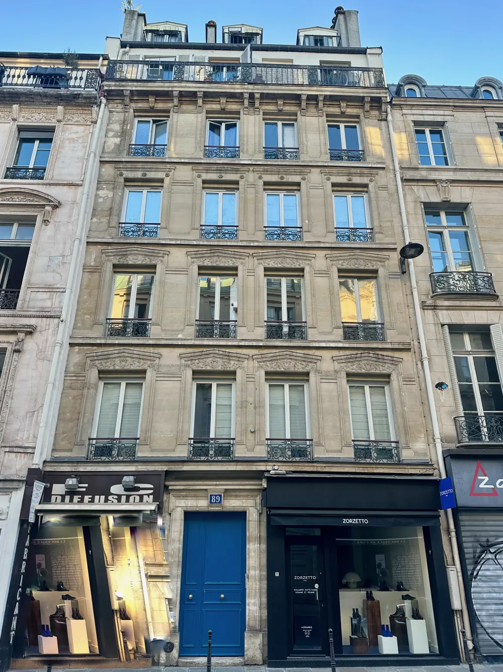 Immeuble du cabinet - 89 rue de Turenne, Paris 3e